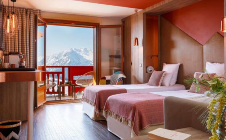 Les Grandes Rousses, Alpe d'Huez, Twin Bedroom